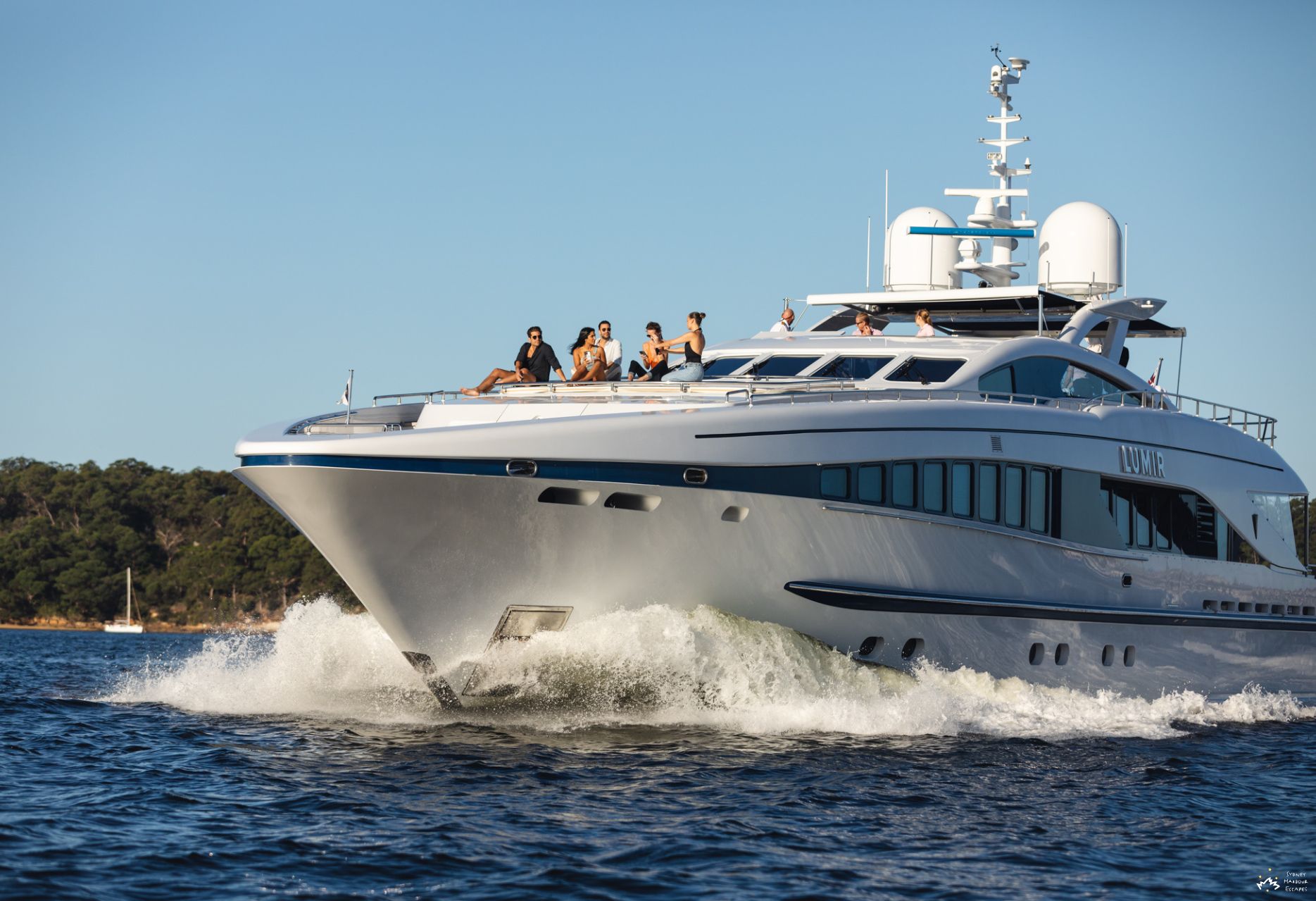 LUMIR 37M Heesen Party Boat Charter